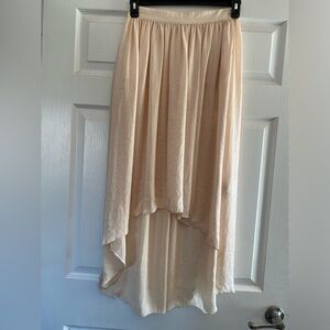 Zara Basic High Low Skirt Size Small